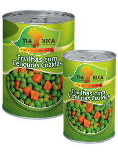 Peas with Boiled Carrots